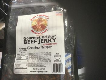 Carolina Reaper Beef Brisket 2.5oz