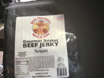 Teriyaki Beef Brisket 2.5oz
