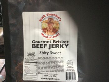 Sweet and Spicy Beef Brisket 2.5oz