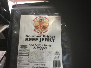 Sea Salt Honey and Pepper Beef Brisket 2.5oz