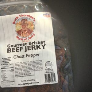 Ghost pepper Beef brisket 2.5oz