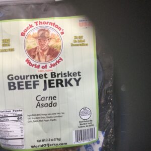 Carne asada no sugar gluten free Beef brisket 2.5oz